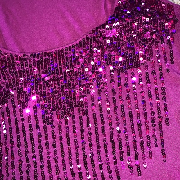 Rue 21 sequins top - Picture 2 of 3